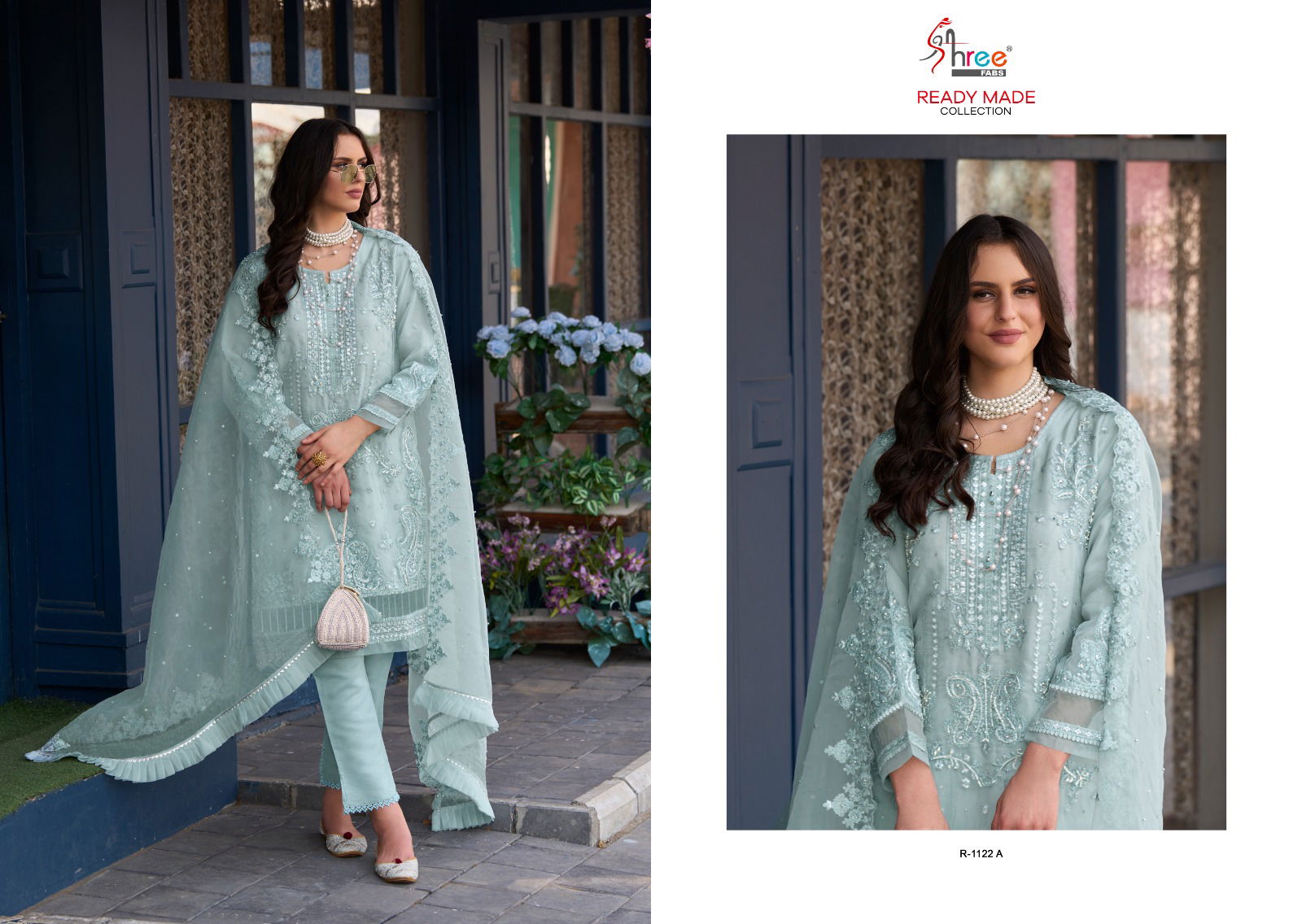 Shree R 1122 Readymade Salwar Suit Catalog